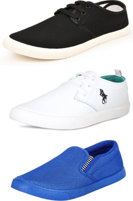 

Trenqs Sneakers For Men(Multicolor, Black