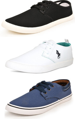 

Trenqs Sneakers For Men(Multicolor, Black