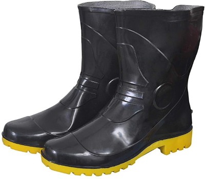 RE-FOX Boots For Men(Black)