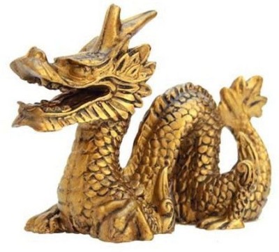 NITIN COLLECTION FENGSHUI DRAGON FOR SUCCESS Decorative Showpiece  -  4 cm(Polyresin, Brown)