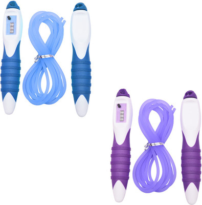 

Arrowmax METER ADJUSTABLE SKIPPING ROPE ASR-43 BY ONE SHOT RETAIL Freestyle Skipping Rope(Multicolor, Length: 2000 inch)