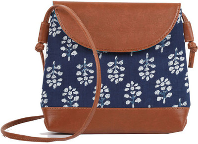 

MAAND Women Casual Multicolor Leatherette, Cotton, PU Hand-held Bag