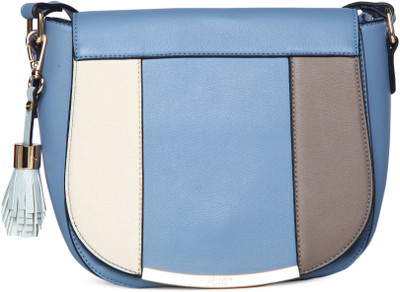 

Dune London Women Casual Blue Genuine Leather Sling Bag