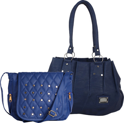 

Element Cart Women Casual, Evening/Party, Formal Blue PU Sling Bag