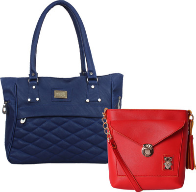 

Element Cart Women Casual, Evening/Party, Formal Blue, Red PU Sling Bag