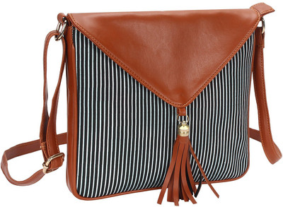 

Ayeshu Girls Casual Grey Canvas Sling Bag