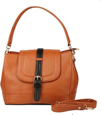 

bagesi Women Casual, Formal, Sports Tan PU Sling Bag