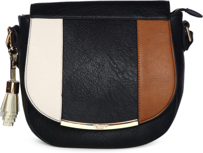 

Dune London Women Evening/Party Black Genuine Leather Sling Bag