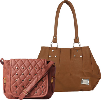 

Element Cart Women Casual, Evening/Party, Formal Brown PU Sling Bag