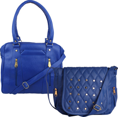 

Element Cart Women Casual, Evening/Party, Formal Blue PU Sling Bag