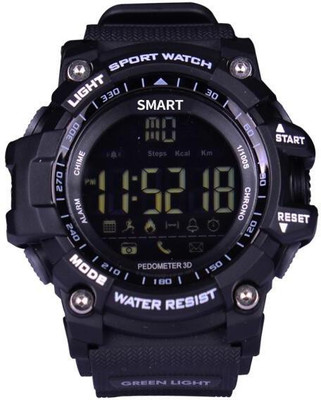 

M A enterprises EX16 bluetooth Multifunction smart watch black Smartwatch(Black Strap Free Size)