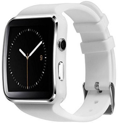 

LS Letsshop X6 Smart Watch With Pedometer & Sleep Monitoring Phone Calls Smartwatch(White Strap Free Size)