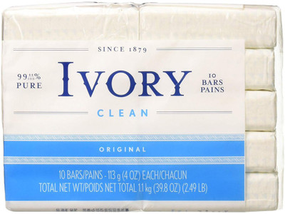 

Ivory Original Bar Soap - 10 Ea(200 g)