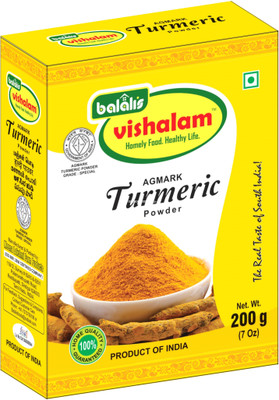 

Balali's Vishalam AGMARK Special Grade Turmeric Powder(200 g)