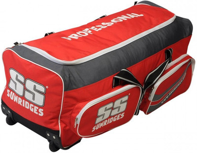 

SS PROFESSIONAL Wheelie Kit Bag Cricket Gear(Multicolor, Kit Bag)