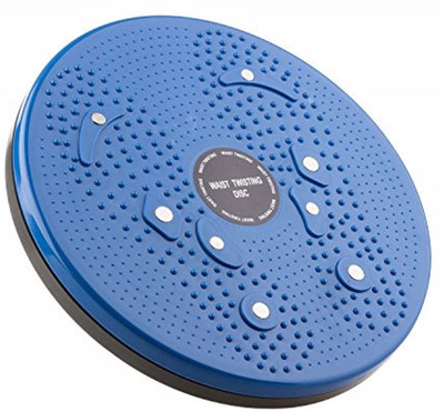 

Healthline Health Slim Waist Twister Disc Figure Aerobic Exercise Rotating Magnet Stepper(Blue)