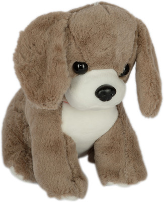 

Dhoom Soft Toys Grey Color Dog Toys for kids above 6 months 20 cm - 10.2 cm(Maroon)