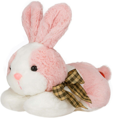 

Dhoom Soft Toys Pink Color Bunny Twin Color Toys for kids above 6 months 20 cm - 10.2 cm(Pink)