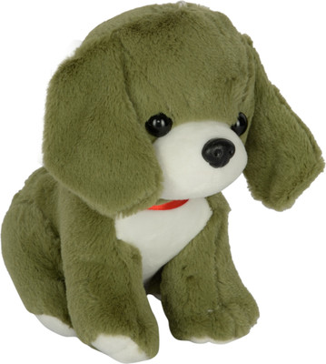 

Dhoom Soft Toys Green Color Dog Toys for kids above 6 months 20 cm - 10.2 cm(Green)