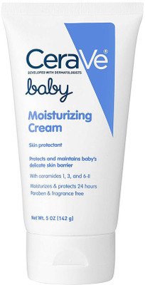 

CeraVe Baby Moisturizing Cream 5 oz with Ceramides for Moisturizing, Protecting and Maintaining Baby's Delicate Skin - SPF 100 PA+(147 ml)