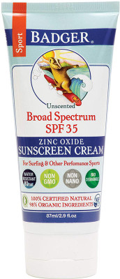 

Badger SPF 35 Sport Sunscreen Cream - SPF 35 PA+(87 ml)