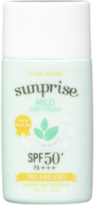 

Etude House Sunprise Mild Airy Finish Sun Milk SPF50+ / PA+++ - SPF 75 PA+(55 ml)