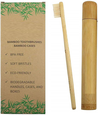 

OXGENTA ™ Organic Charcoal Infused Bamboo Toothbrush Soft Toothbrush(Pack of 29)