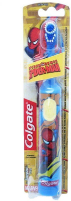 

Colgate Spider-Man Battery ToothBrush For kids Super Hero ToothBrush Extra Soft Toothbrush