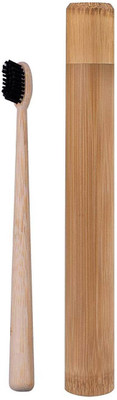

OXGENTA ™ Wooden ECO Friendly Toothbrush Bamboo Charcoal Infused Soft Bristles Medium Toothbrush(Pack of 23)