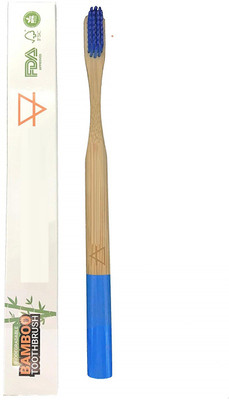 

OXGENTA ™ Natural Bamboo Toothbrushes, 100% Organic Biodegradable Ultra Soft Toothbrush(Pack of 40)