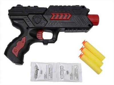 

Skyler Toys Gun with Jelly Shots and Soft Foam Bullets 2 IN 1 FUNCTION (Black)