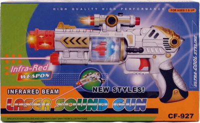 

Baby Boo Infrared Beam Laser Gun with Attractive Lights And Sound(Multicolor)