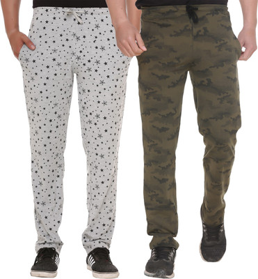 SHAUN Printed Men Multicolor Track Pants