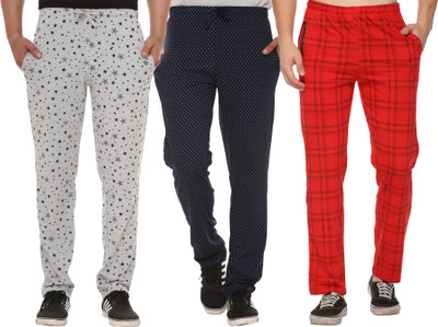 SHAUN Printed Men Multicolor Track Pants