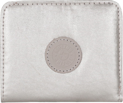 

Kipling Cosmetic Pouch(Silver), Silver beige