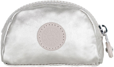 

Kipling Cosmetic Pouch(Silver), Silver beige