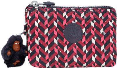 

Kipling Cosmetic Pouch(Pink), Pink chevron