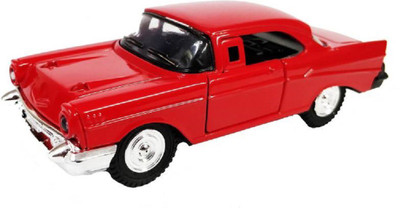 

Sanyal Vintage Luxury Die cast Metal Car Model Series Scale 1:32 With Pullback Action & Open-able Door Car For Kids (Red)(Multicolor)