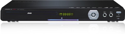 

iBELL DVD Player IBL 3288 HD with Built-in Amplifier, 4 Digit Display & HDMI 4 DVD Player(Black)