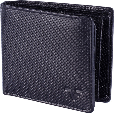 

Vener Fabica Men Black Genuine Leather Wallet(8 Card Slots)