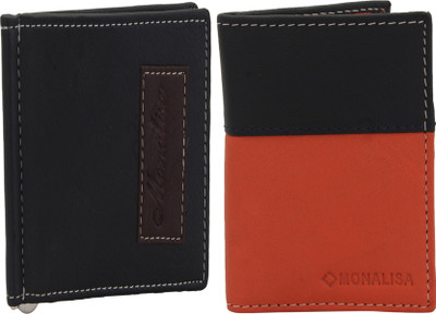 

Lady bar Men Multicolor Genuine Leather Card Holder(11 Card Slots), Multi