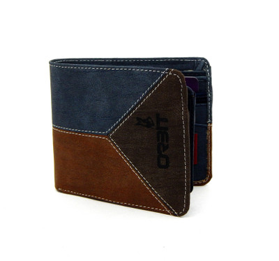 

Orbit Men Brown, Blue, Khaki Genuine Leather, Fabric Wallet(8 Card Slots), Blue;brown;khaki