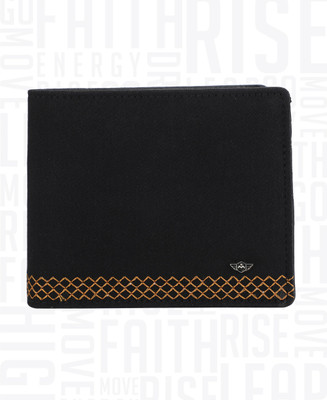 

Metronaut Men Black Genuine Leather Wallet(4 Card Slots)