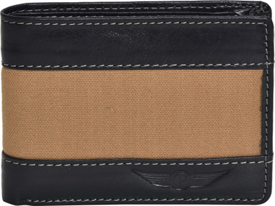 

CHRISTOPOLO Men Beige Genuine Leather Wallet(3 Card Slots)