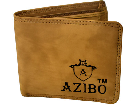 

Azibo Boys Tan Artificial Leather Wallet(5 Card Slots)