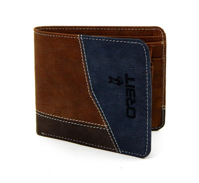 

Orbit Men Black, Maroon, Brown Genuine Leather, Fabric Wallet(8 Card Slots), Black;brown;maroon