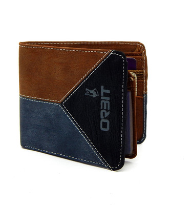 

Orbit Men Black, Khaki, Blue Genuine Leather, Fabric Wallet(8 Card Slots), Black;blue;khaki