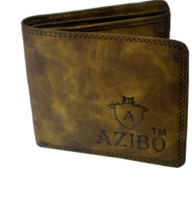 

Azibo Men Brown Artificial Leather Wallet(5 Card Slots)