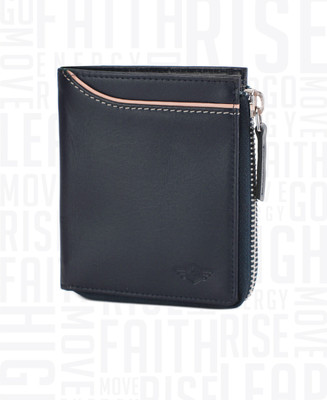 

Metronaut Men Blue Genuine Leather Wallet(3 Card Slots), Navy
