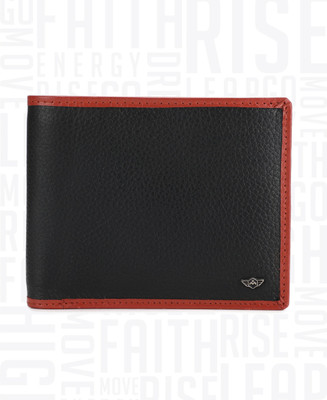 

Metronaut Men Black Genuine Leather Wallet(4 Card Slots)